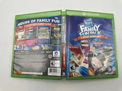 Microsoft Xbox Fun Family Xbox One Games Hasbro Family Fun Pack