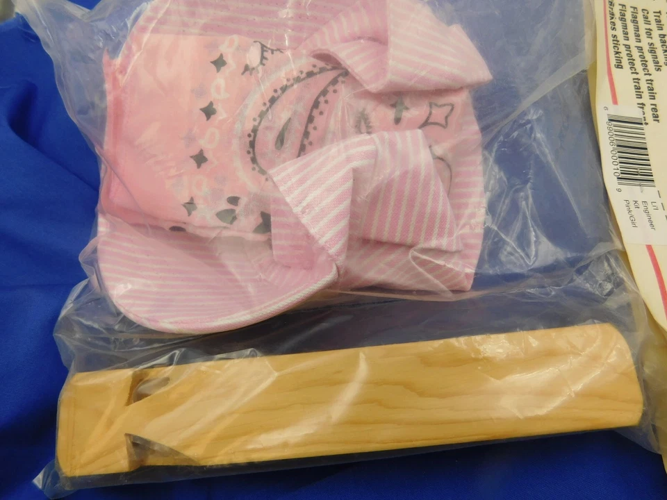 Brand New Train Lil Engineer  Kit Hat, Scraf & Engineer Whistle New Store Stock - Image 4 of 4