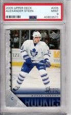 2005-06 Upper Deck Young Guns #205 Alexander Steen Rookie RC PSA 9