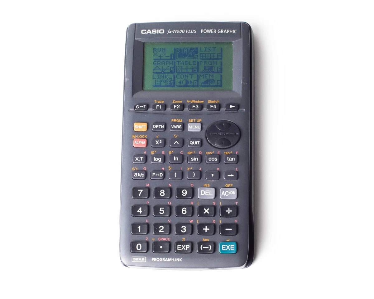 Casio FX 7400G Plus Graphing Calculator Works. 79767193218 eBay