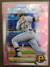 Dariel Lopez 2022 Bowman Chrome 1st Pink Refractor Parallel #BCP-56 #'d 121/199
