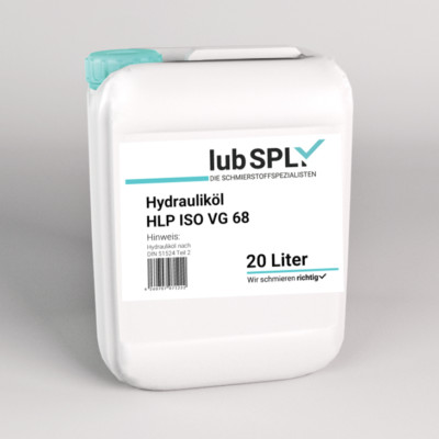 Hydrauliköl HLP ISO VG 68 20 Liter DIN 51524-2 20L Kanister - lubSPLY