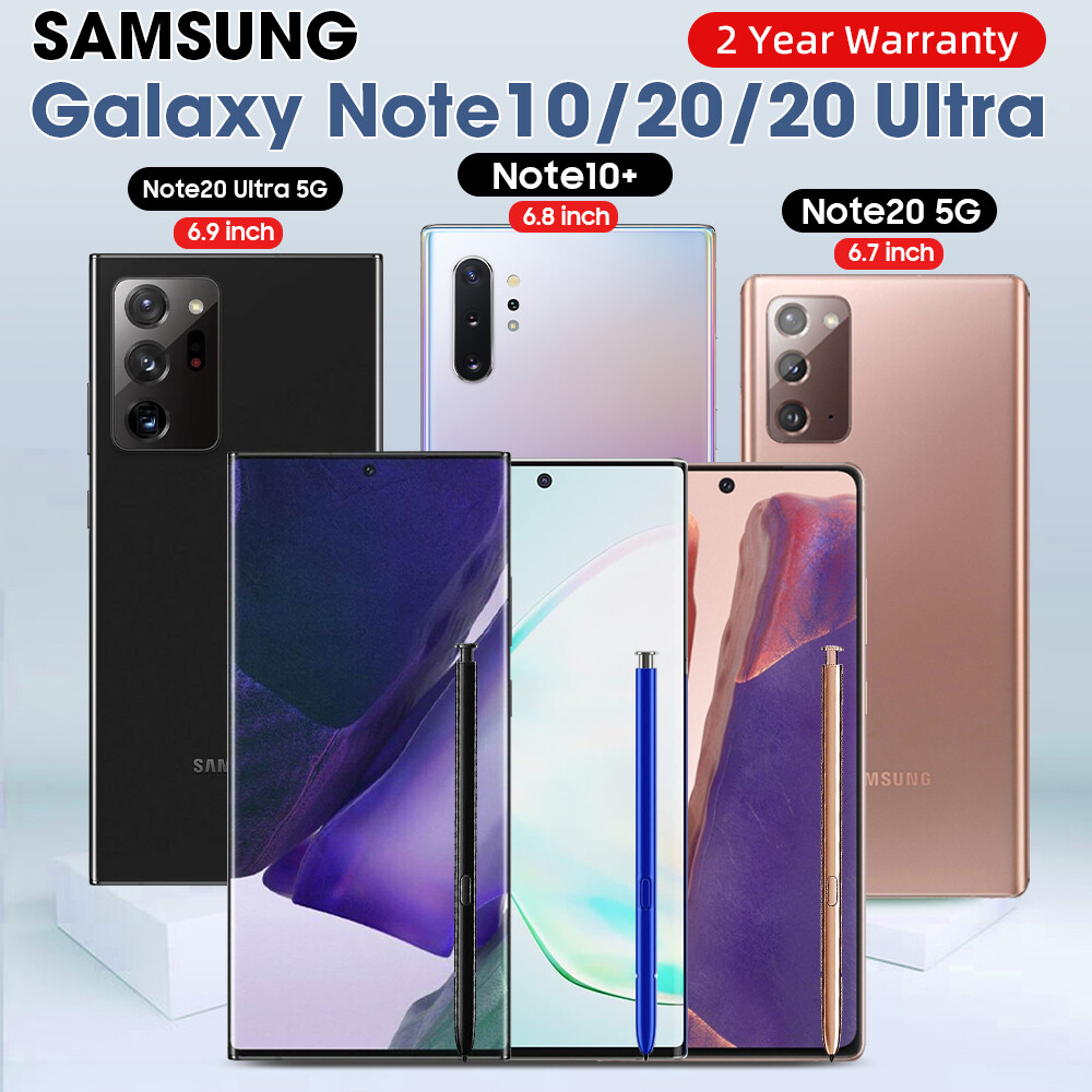 New Samsung Galaxy  Note 10+ 4G/ Note 20 5G/ Note 20 Ultra 5G GSM+CDMA UNLOCKED