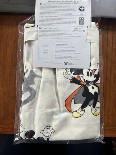 Pottery Barn Disney Mickey Mouse Peanuts Halloween holiday Pillowcase gift 🌈 z - Picture 7 of 24