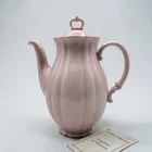 Antique Pink SCI Laveno Verbano Porcelain Coffee Maker Teapot 1930s '40s