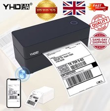 Shipping Label Printer Bluetooth+USB Printer for 4x6 Labels Royal Mail Evri DPD