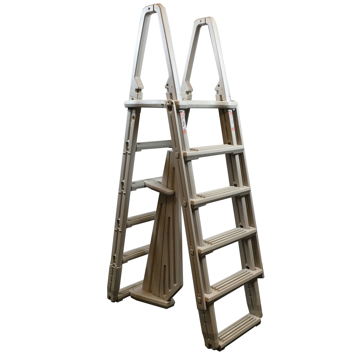 Confer Plastics 7100X Evolution Adjustable A Frame Pool Ladder Anti-Slip Wide 32190₽