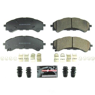 Power Stop - Front Z23 Daily Driver Carbon-Fiber Ceramic Brake Pads with fits 20