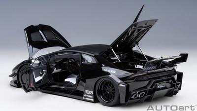 Lamborghini Liberty Walk LB Silhouette Works Huracan GT Black 1:18