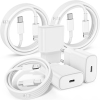 LadegeräT 20W Usb C SchnellladegeräT Mit 1-3M Ladekabel FüR Iphone Ipad