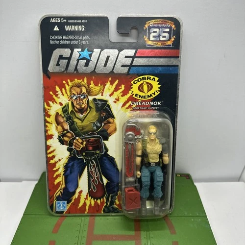 GI Joe 25th Anniversary Dreadnok Buzzer Foil Sealed New MOC 2007 Free Shipping