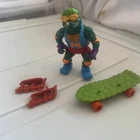 TMNT Skateboardin' Mike Vintage 100% Complete Teenage Mutant Ninja Turtles 1991