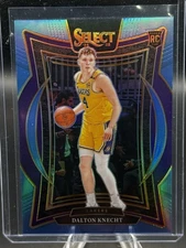 2024-25 Panini Select Concourse Dalton Knecht #91 Light Blue Prizm /299