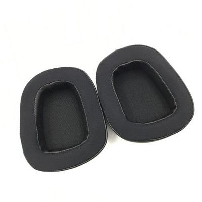 F??r Logitech G633 G933 G933S Schaumstoff Ohrst?psel PU Material Schwarz Gr??