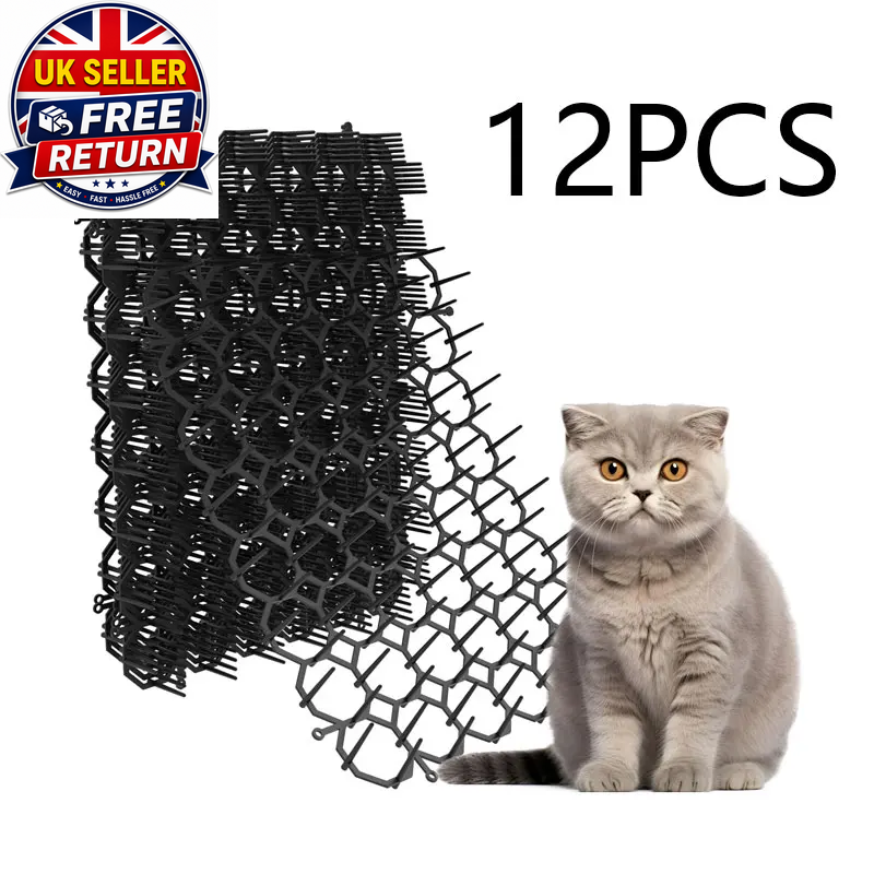 Cats Repeller Repellent Spike Indoor Outdoor All Seasons anti Network Training P