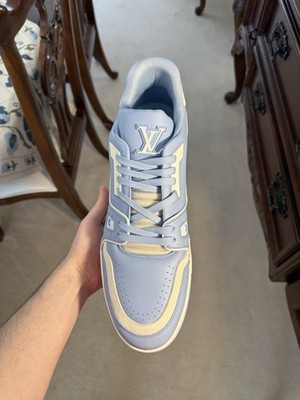 Louis Vuitton LV Trainer #54 Light Blue White | LV Sz 12 Fits US