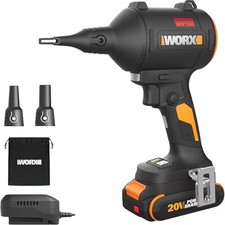 Worx - Nitro Wx099l 20v Power Share Duster Inflator And Shop Blower 39 Cfm ... Worx - Nitro Wx099l 20v Power Share Duster Inflator And Shop Blower 39 Cfm ...