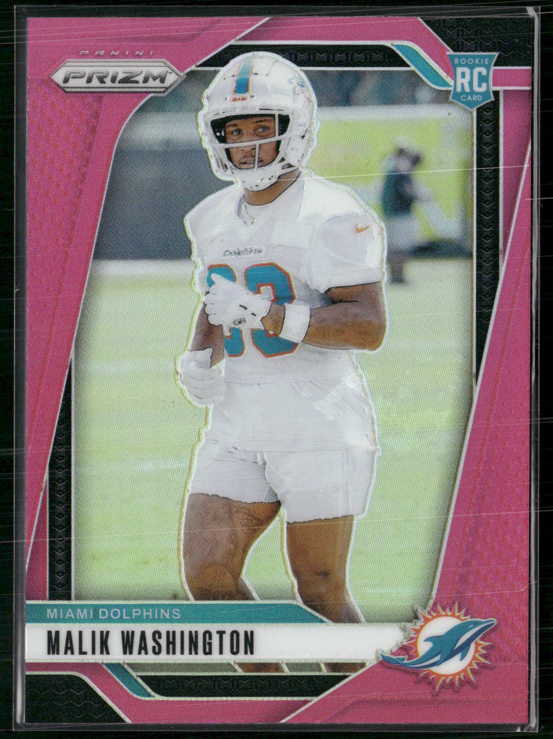 2024 Panini Prizm #371 Malik Washington Pink