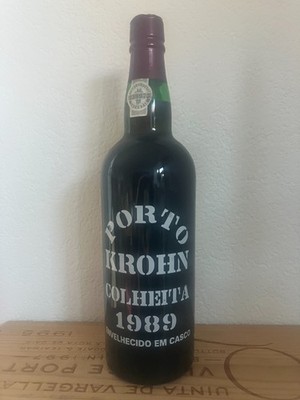 1989 Krohn Colheita Portwein, guter Jahrgang, Top-Füllstand!!!