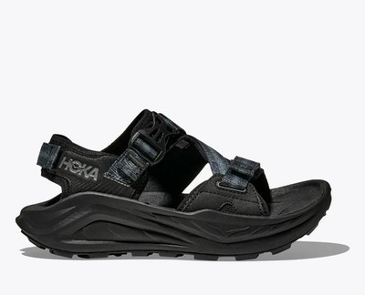 Hoka Men's Infini Hike TC Black Black Strap Sandals Quick-dry