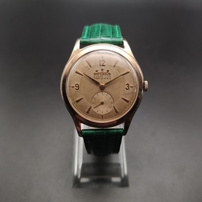 Imperios Extra-Lux Uhr Vintage Watch Oversize 37mm Cal. Eta 1120 Elaborè
