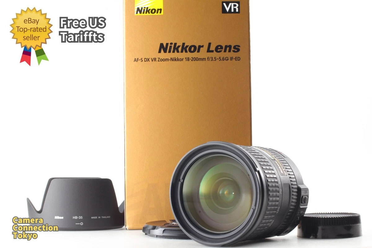 Nikon NIKKOR AF-S 18-200mm Focal Camera Lenses for sale | eBay