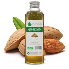 VOSHUILES - Huile Végétale BIO d'Amande Douce - 50ml - Soin Naturel pour Peau...