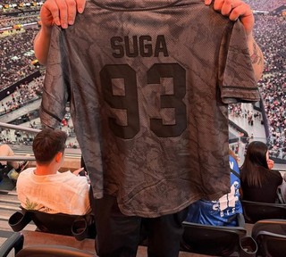 BTS SUGA Jersey Medium OFFICIAL AUTHENTIC MERCH