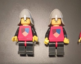 Lego Minifigures & Instructions for set 6083-1 Knight's Tournament  1981