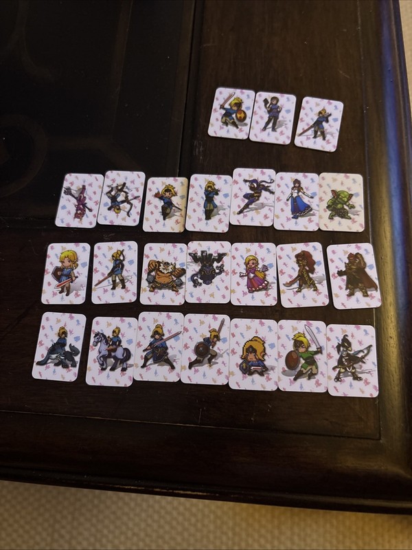Official NS 22 Zelda Computer Game Cards in Case 24 Cards