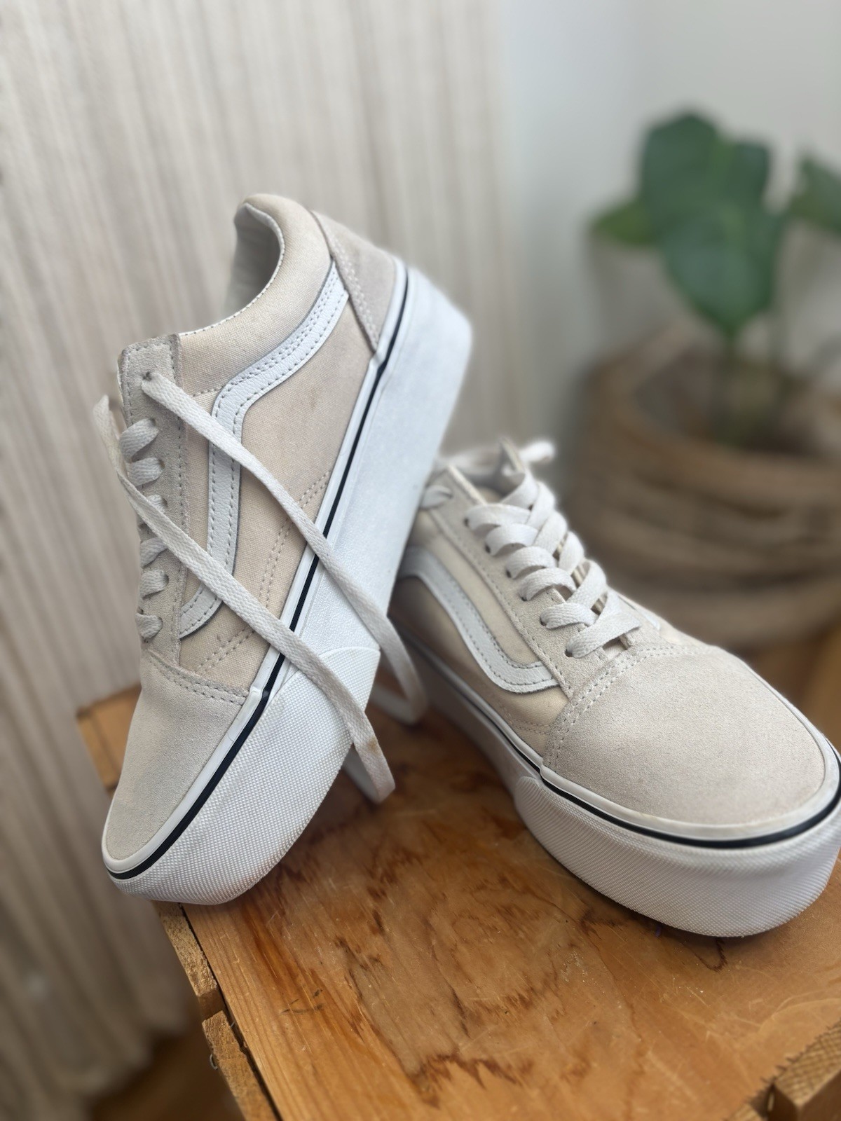 Vans Old Skool Stackform Platform Shoe Sneaker Fl… - image 10