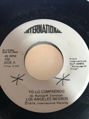Los Angeles Negros - Yo Lo Comprendo / Son Mentiras - Used Vi - Promo - G8100z