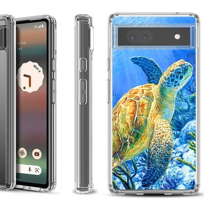 For Google Pixel 6a, 7  Phone Case, Tempered Glass L16