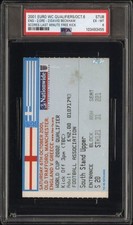 David Beckham Last Minute Freekick Goal England v Greece PSA EX-MT 6 Stub Ticket