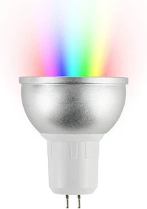 4 x Couleur dimmable intelligente Led WiFi Ampoule MR16 Pleine lumière Montage-Alexa & Google