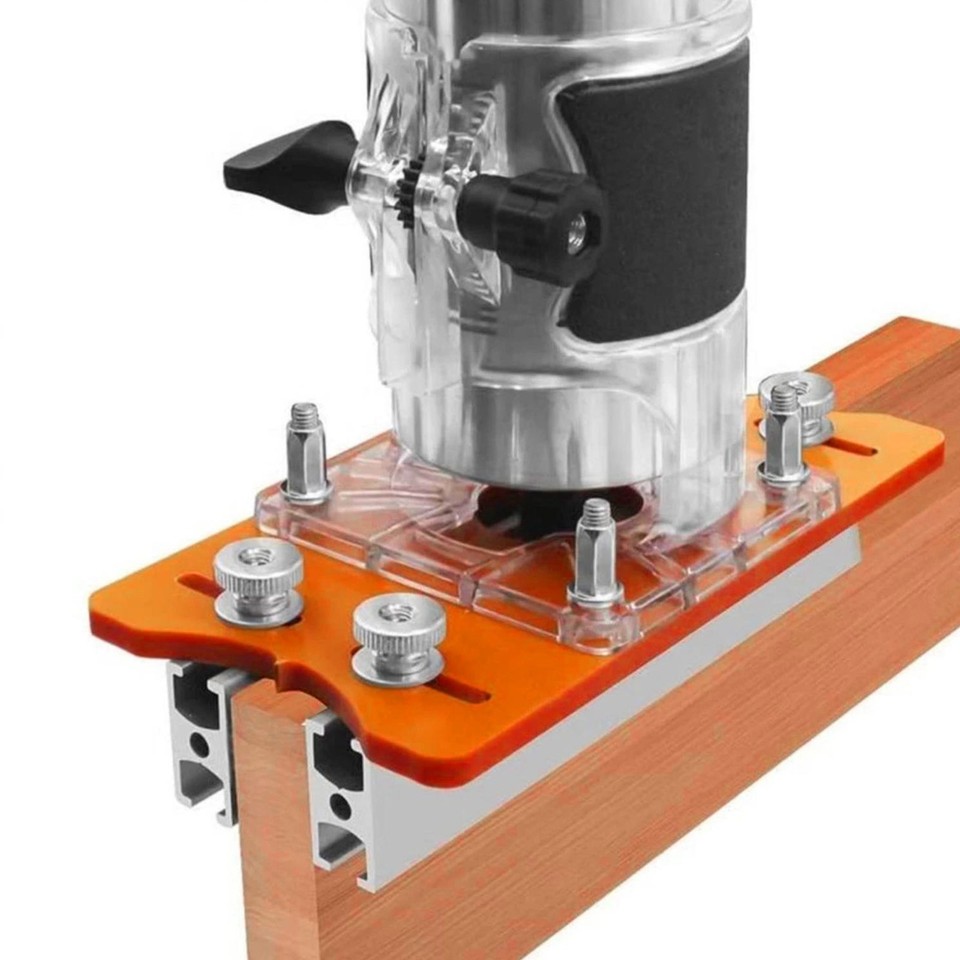 Wood Router Base 2 In1 Compact Wood Palm Router Base Router Slotting ...