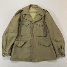 Vintage M-43 M-1943 Field Jacket Size 34 R 1940s Military US Army WW2 Combat 107