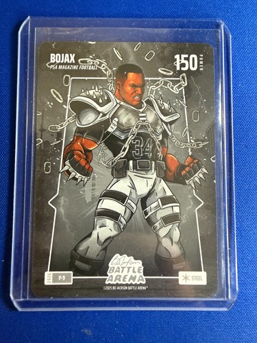 2025 Battle Arena Bo Jackson Bojax PSA Promo #P-8 Steel 150