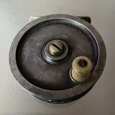 A VINTAGE 3” TROUT FLY FISHING REEL BROOK TROUT REEL.