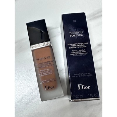 $57 Dior Diorskin Forever Foundation 050 Dark Beige SPF 35 New 1 fl oz Makeup