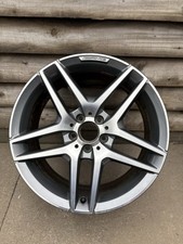 1 X Genuine 19” Mercedes Benz S Class W222 Alloy Wheel Front AMG A2224010000