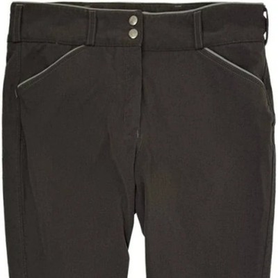 Dover Saddlery Wellesley Classic Piped Knee-Patch Breech in Grey