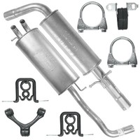 Auspuffanlage SchalldäMpferset Auspuff FüR Volkswagen VW New Beetle I 1 9C 1.8 T