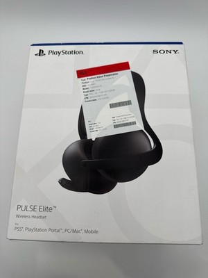 Sony PlayStation Pulse Elite Wireless Headset Planar Gaming Midnight Black