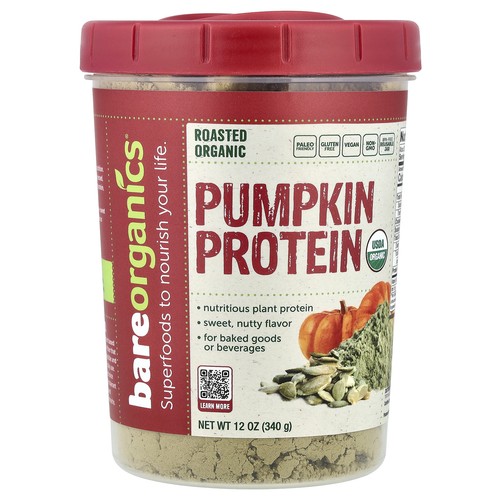 Roasted Organic Pumpkin Protein Powder, 12 oz (340 g)