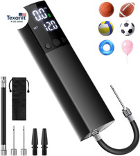 Electric Ball Pump,Smart Air Pump Portable Fast Ball Inflation with Accurate Pre