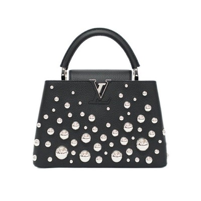 Louis Vuitton xYK Capucines MM Metal Dot M265 Handbag Shoulder