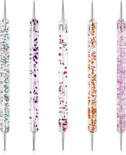 5PCS Dotting Tools Set Dotting Painting Pen Polish Carving Tool UV Gel Painting