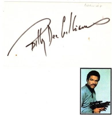 billy dee williams autograph products for sale | eBay