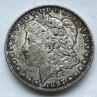 1897 P Silver Morgan Dollar United States $1 Silver Coin